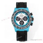 AAA Swiss Replica Rolex Diw Daytona Blue Carbon TW Cal.4801 Watch